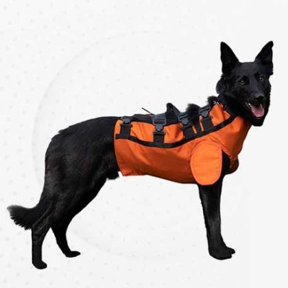 Chaleco alta seguridad para perros rehala